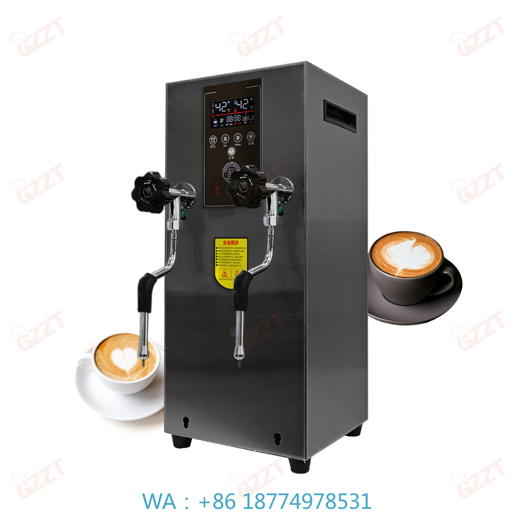 Coffee Tea Boba - 1. Dwugłowicowy komercyjny spieniacz do mleka