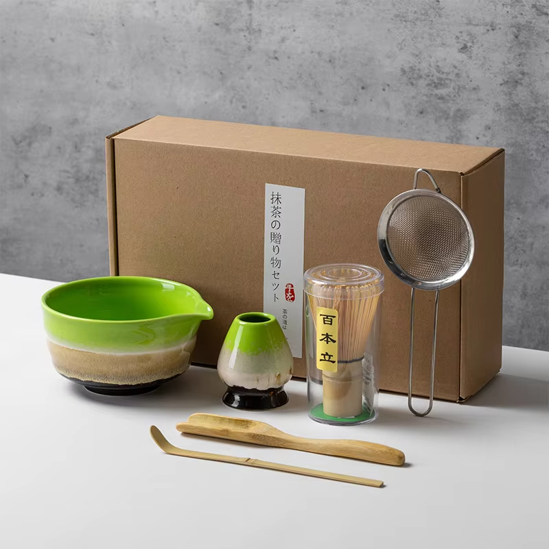 Matcha Whisk Set - Zestaw do herbaty Matcha w stylu