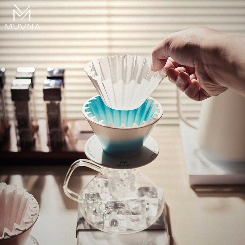 Filtry papierowe MUVNA Natural – Coffee Tea Paper Cups recenzja i cena