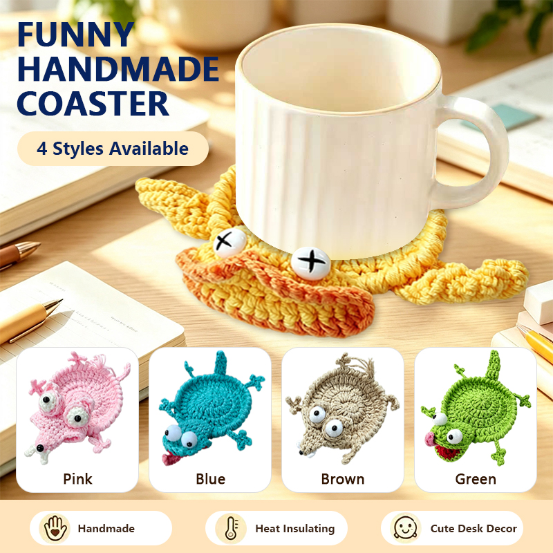 Urocza podkładka pod kubek w k – Coffee Tea Knits recenzja i cena