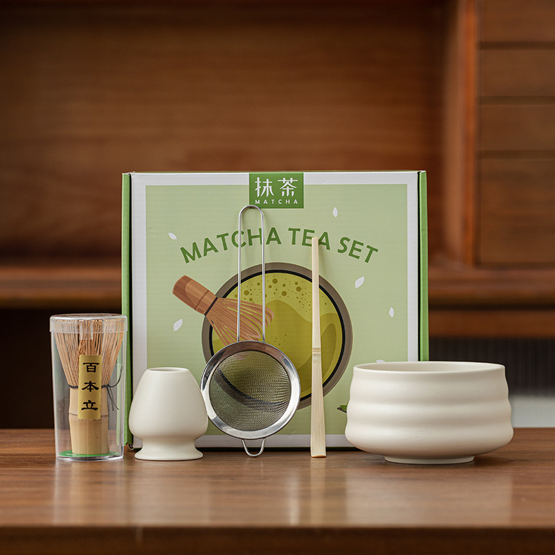 Japoński Zestaw do Herbaty Mat – Matcha Whisk Set recenzja i cena