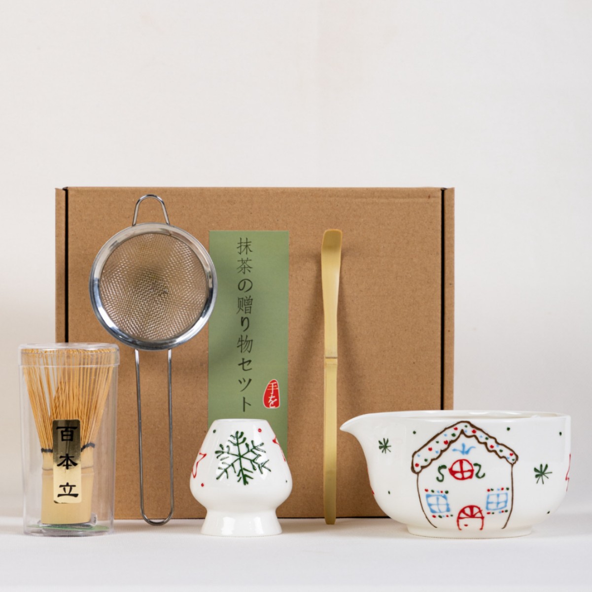 Zestaw do Matcha z motywem świ – Matcha Whisk Set recenzja i cena