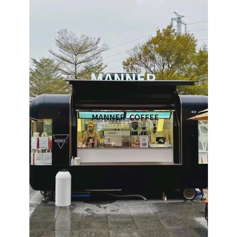 Mobilny Food Truck Trailer z P – Coffee Tea Boba recenzja i cena