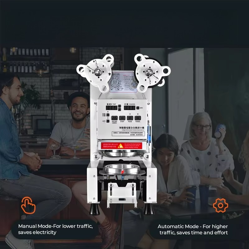 MOSEENER Elektryczna zaciskark – Coffee Tea Boba recenzja i cena