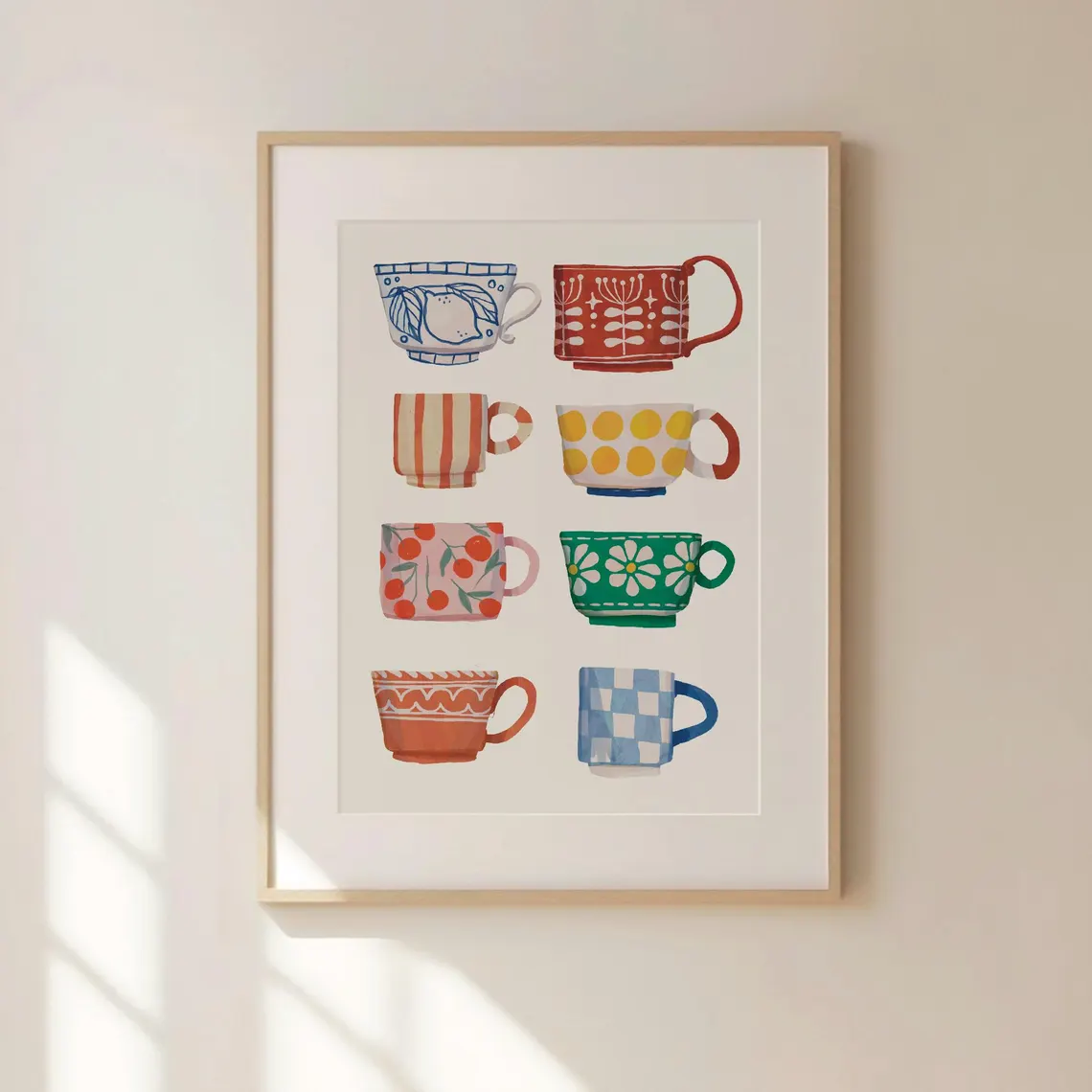 Wzór z filiżanką herbaty, Plak – Coffee Tea Cup recenzja i cena
