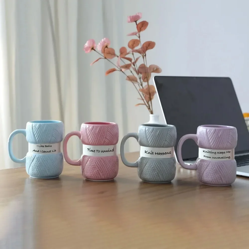 Kubek ceramiczny w stylu dzian – Coffee Tea Knits recenzja i cena