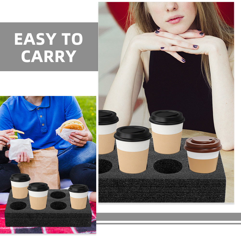 2 sztuki, tacka na kubki z baw – Coffee Tea Cup recenzja i cena