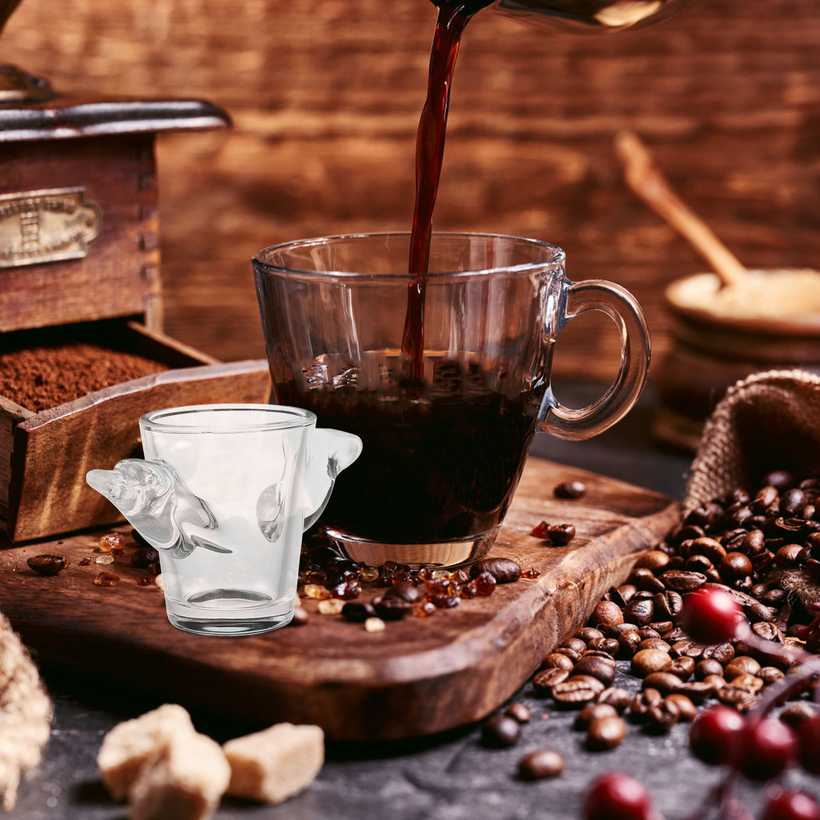 Urocze kieliszki do drinków w  – Coffee Tea Vodka recenzja i cena