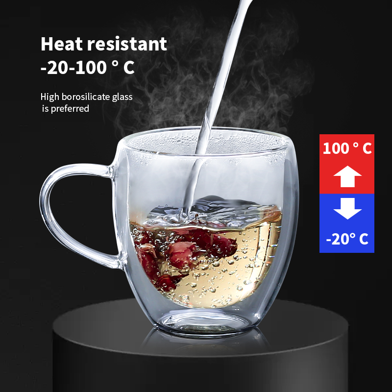 Przezroczysty szklany kubek do – Coffee Tea Vodka recenzja i cena