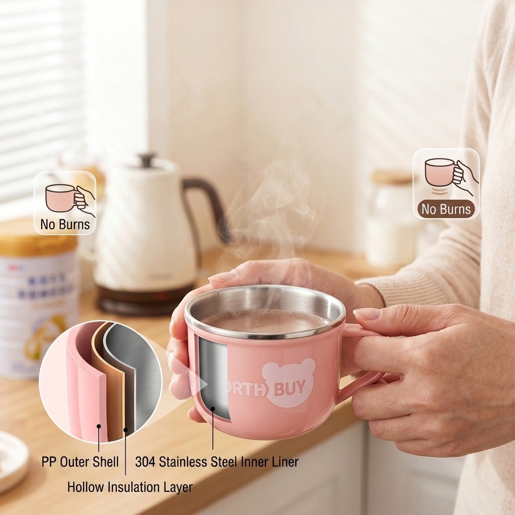 Uroczy kubek do kawy ze stali  – Coffee Tea Flask recenzja i cena