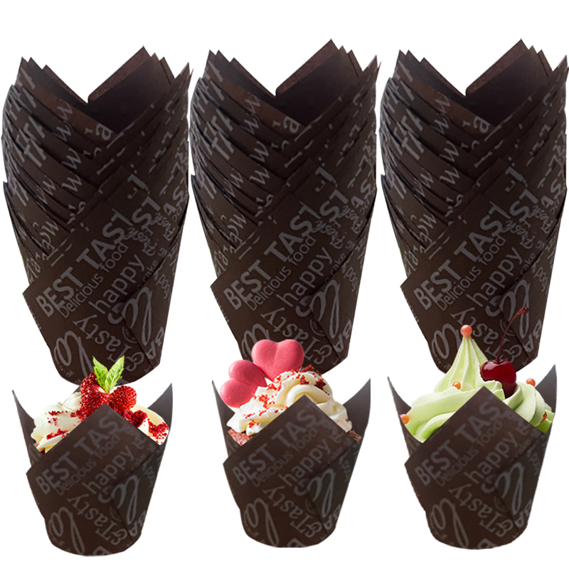 50/100 szt. Papierowe foremki  – Coffee Tea Paper Cups recenzja i cena