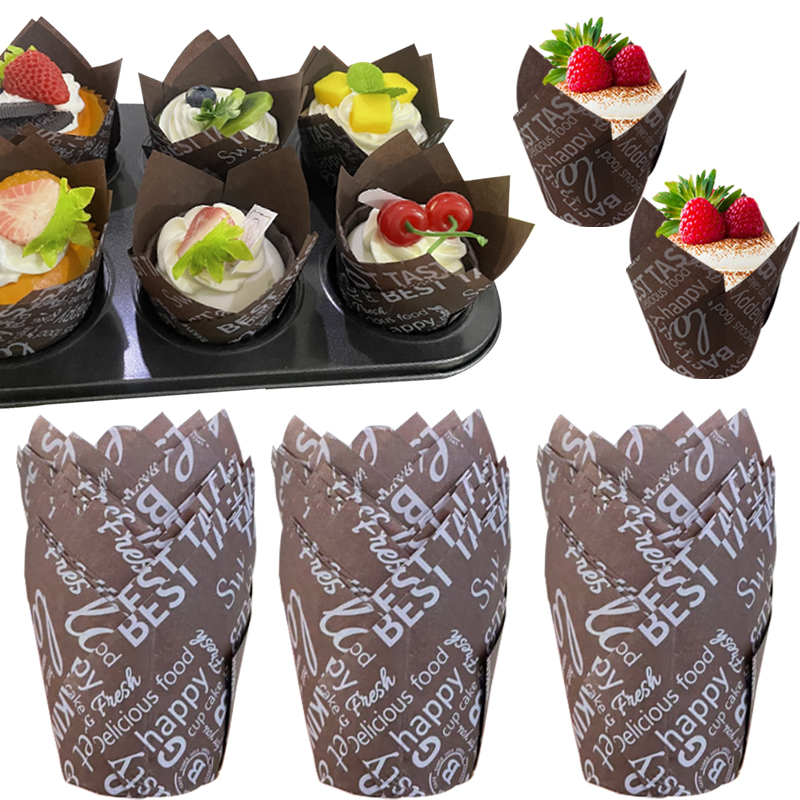 50/100 szt. Papierowe foremki  – Coffee Tea Paper Cups recenzja i cena