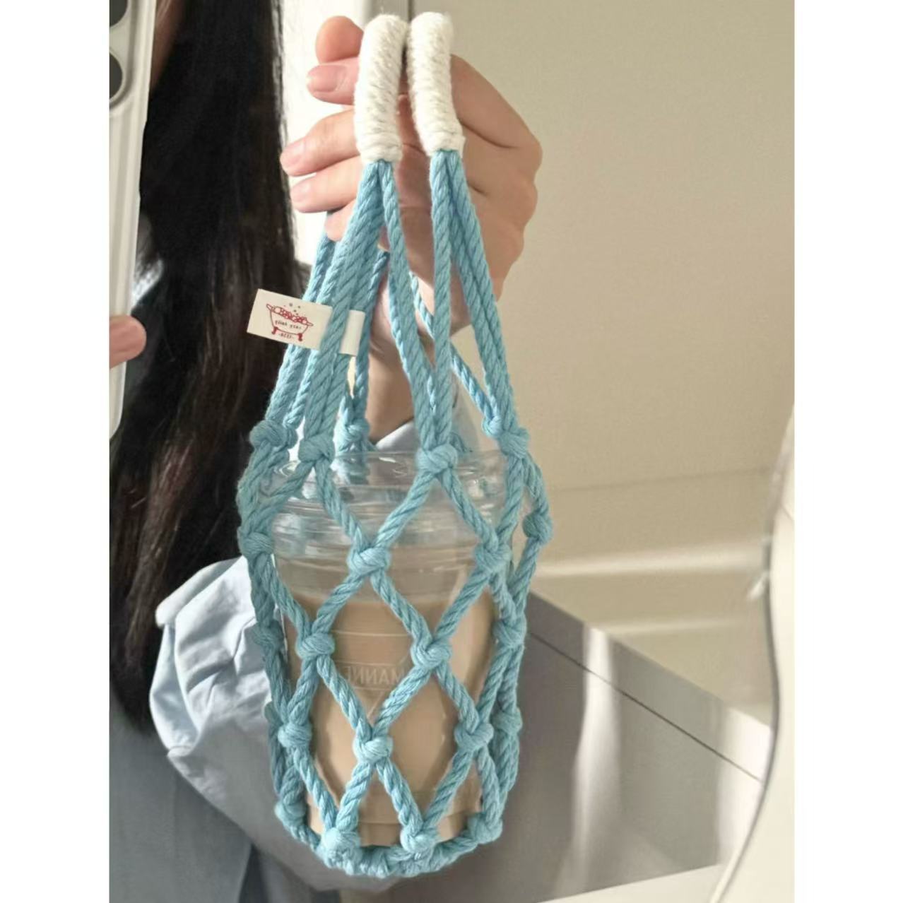 2 SZT. Ręcznie Robione Makramo – Coffee Tea Knits recenzja i cena