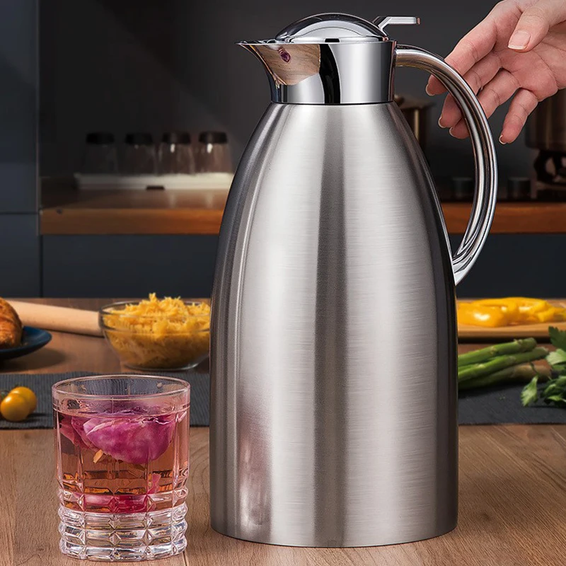 2L Dwuwarstwowa termoska ze st – Coffee Tea Flask recenzja i cena