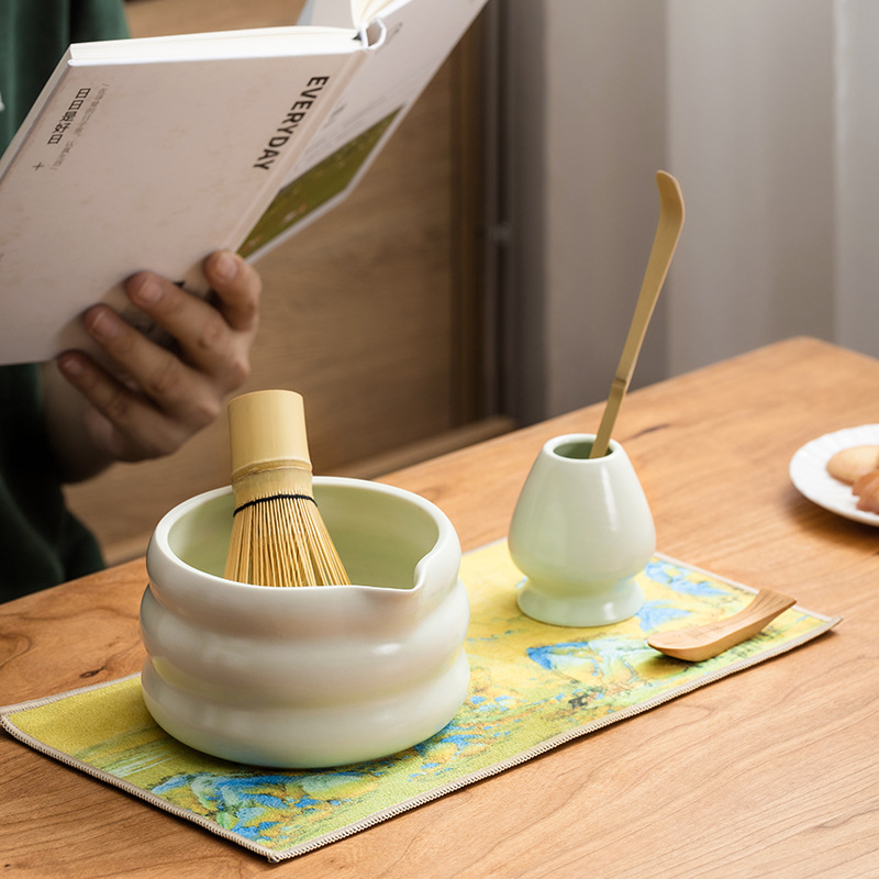 4/7-częściowy Japoński Zestaw  – Matcha Whisk Set recenzja i cena