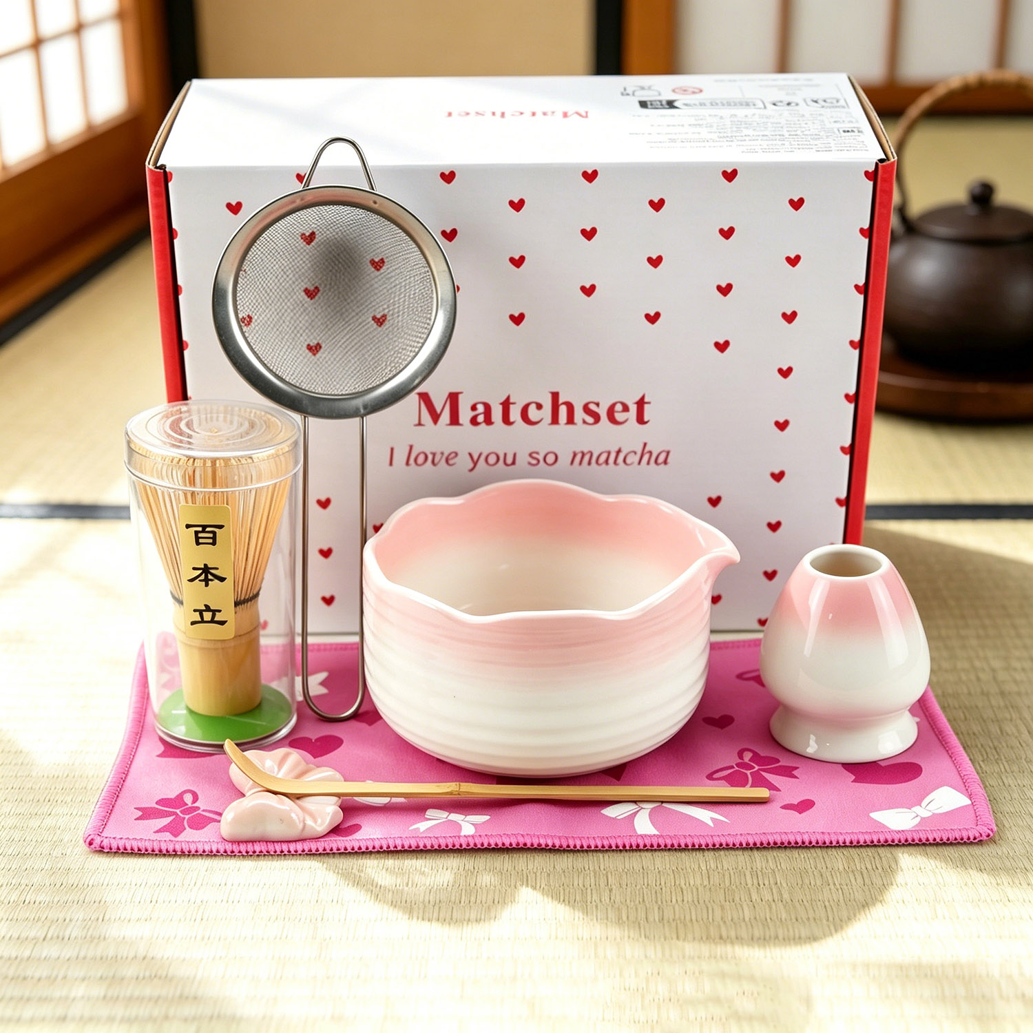 Zestaw do parzenia herbaty mat – Matcha Whisk Set recenzja i cena