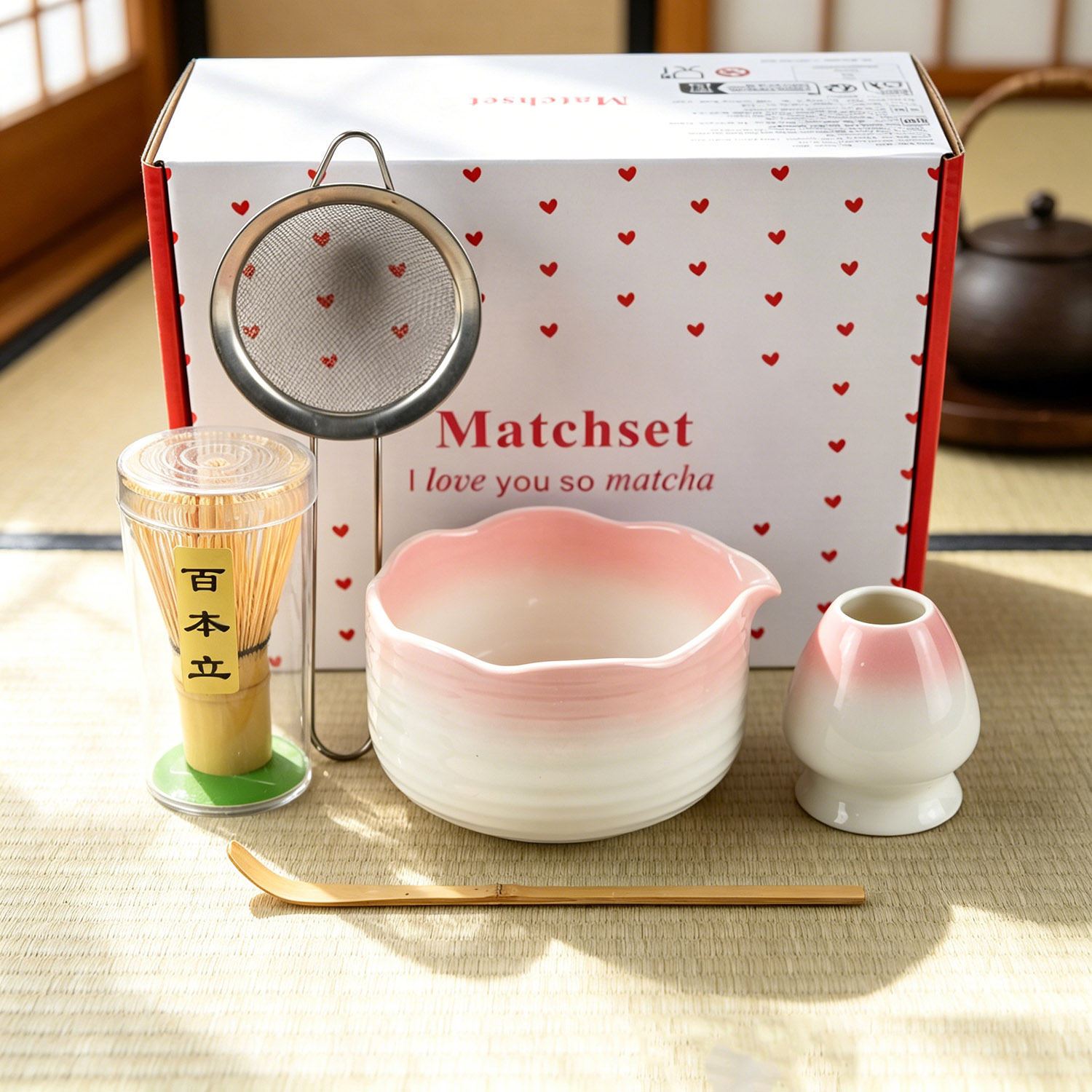 Zestaw do parzenia herbaty mat – Matcha Whisk Set recenzja i cena
