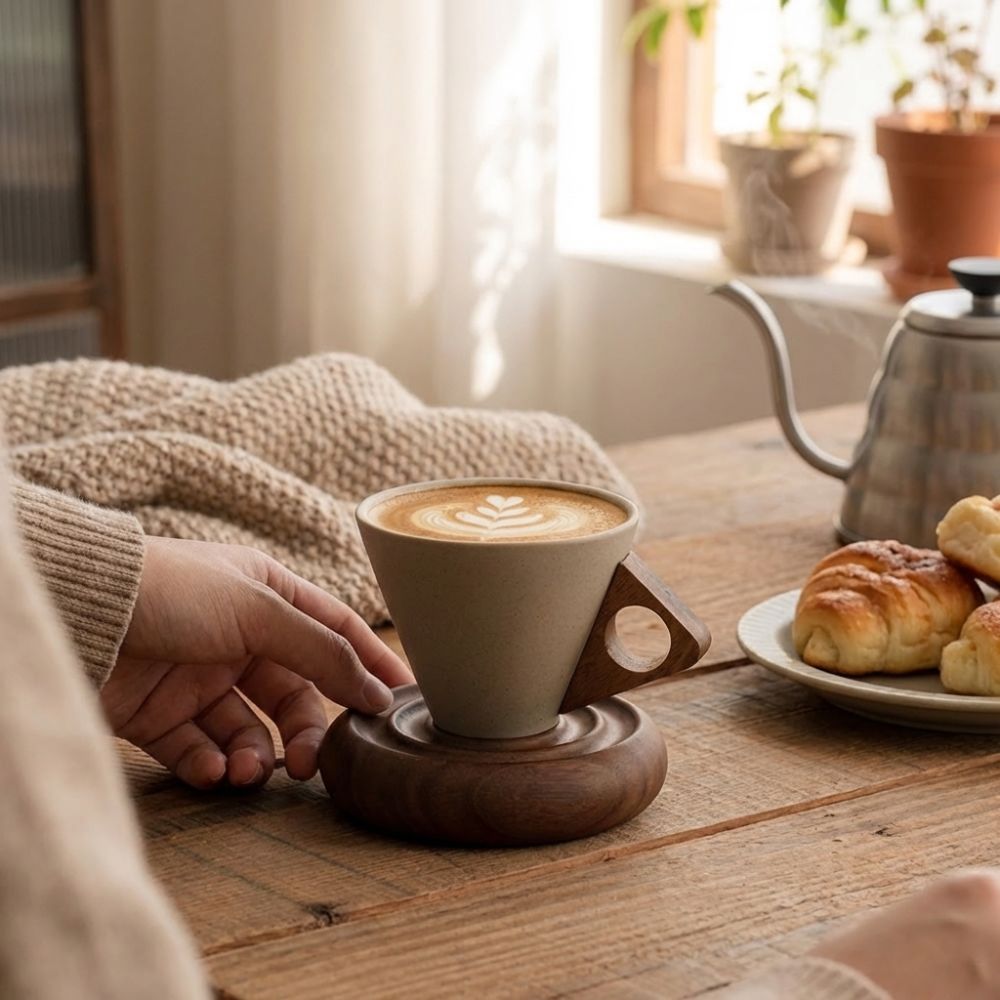 Gruboziarnisty ceramiczny trój – Coffee Tea Flask recenzja i cena