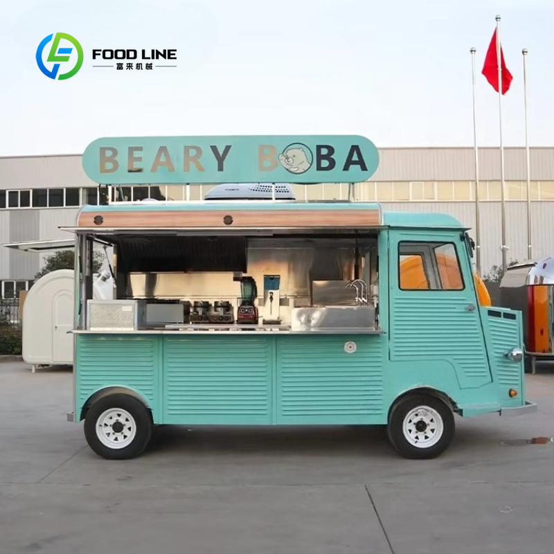 Elektryczny mobilny food truck – Coffee Tea Boba recenzja i cena